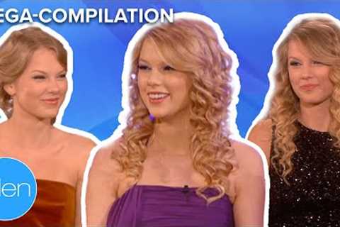 Every Time Taylor Swift Appeared on The Ellen Show In Order (Part 1) (MEGA-COMPILATION)