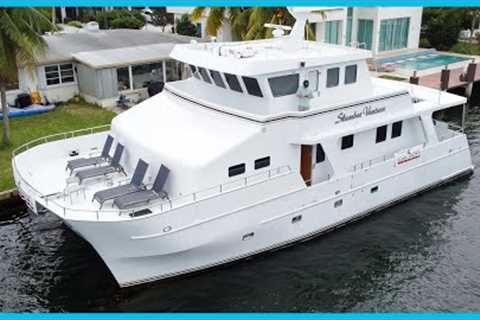This 60' EXPEDITION SHIP Will Shock You [Full Tour] Learning the Lines