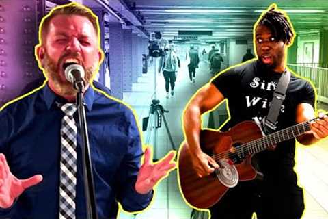 I swear I'm not a professional singer (Greg sings Creep)