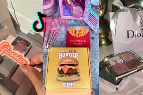 Unboxing makeup tiktok compilation 🌼