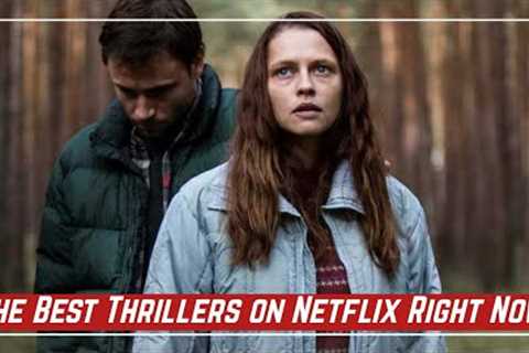 Top 8 Best Thrillers on Netflix right now | thrillers movies | Netflix thriller movies
