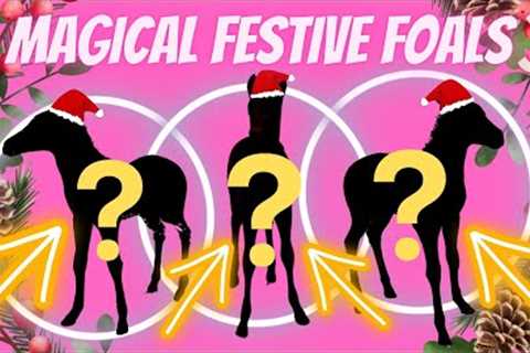 Rival Stars Horse Racing first FESTIVE foals of 2022... *CHRISTMAS COUNTDOWN*