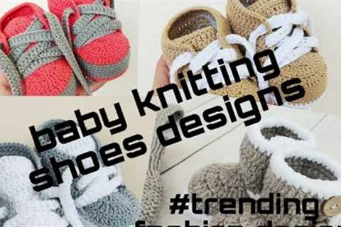 Baby knitting shoes designs//cute//beautiful//2022//latest design