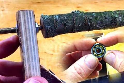 WOODWORKING MACHINE WITHOUT INVESTMENT DIY
