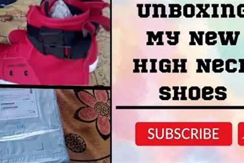 Unboxing My New High Neck Shoes