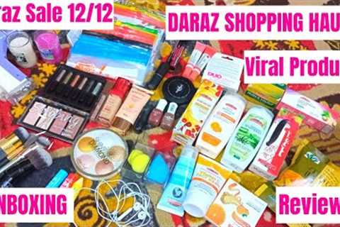Daraz Shopping Haul-12.12 Biggest Sale Of The Year-Products With Free Gifts-Review-Viral Products