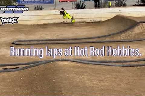Running laps at Hot Rod Hobbies.