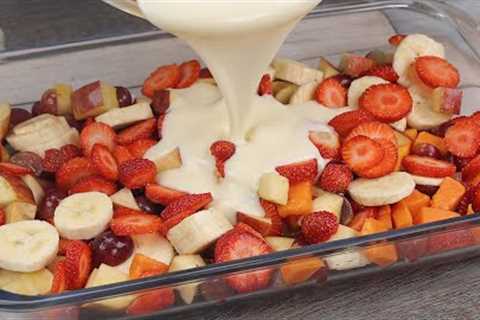 FRUIT DESSERT THAT ENCHANTED EVERYONE!!