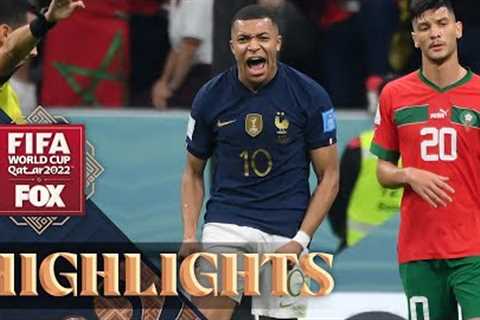 France vs. Morocco Highlights | 2022 FIFA World Cup | Semifinals