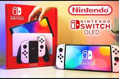Nintendo Switch OLED Unboxing &amp; Review vs. Regular Switch | 1 Yr. Review | Was It Worth..