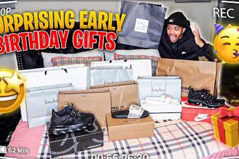 SURPRISING MY BOYFRIEND WITH EXPENSIVE BIRTHDAY GIFTS! *EMOTIONAL* | VLOGMAS DAY 7