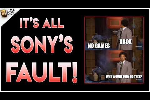 Xbox Has NO GAMES and It's ALL PlayStation's FAULT! They Want to Keep Xbox SMALL! TSGP LIVE