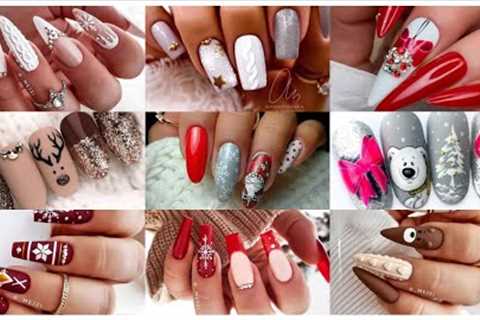 Christmas Nail Art || Easy Christmas Nail Designs | Christmas Nail Ideas | Christmas Nails For Girls