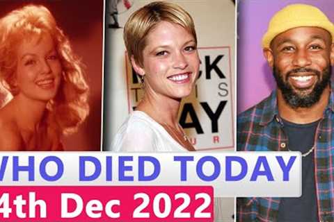 13 Famous Celebrities Who died Today 14th December 2022