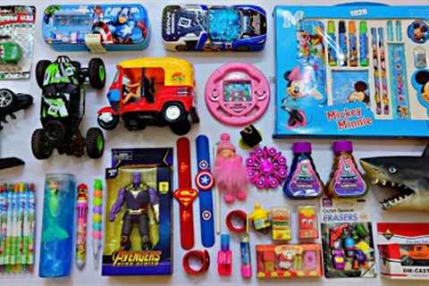 Ultimate Collection of Toys😱Rc Car, Autorickshaw, Water Game, Shark, Geometry Box, Slime,..