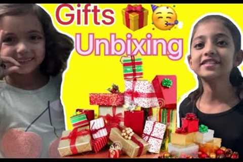 Birthday gift 🎁 unboxing || Vanya's birthday gifts ||