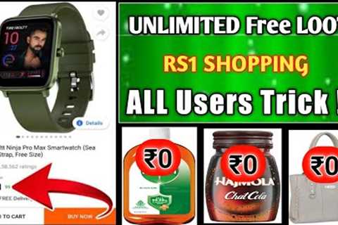 Unlimited FREE Shopping LOOT Today | FREE Products Today | Flipkart Big Billion Day Sale 2022 |