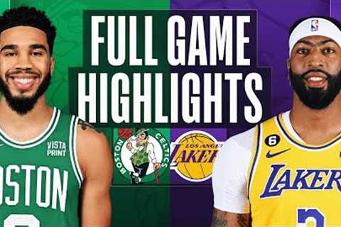 CELTICS at LAKERS | NBA FULL GAME HIGHLIGHTS | December 13, 2022