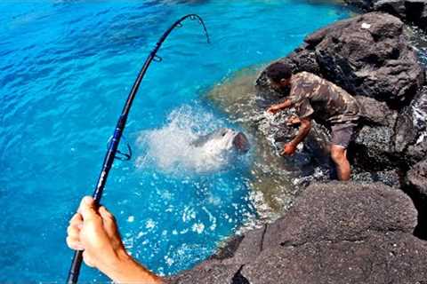 Best Catch n Cook - Primitive Style Grilled Fish And Baked Bananas