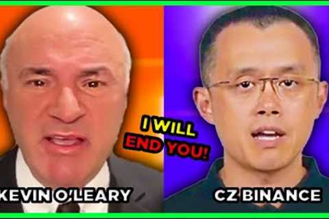 Kevin O'Leary CLAPS BACK against CZ Binance! 👏