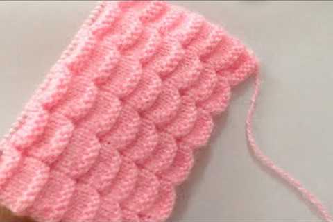 Beautiful Knitting Stitch pattern For Sweater/Cardigan/Blanket