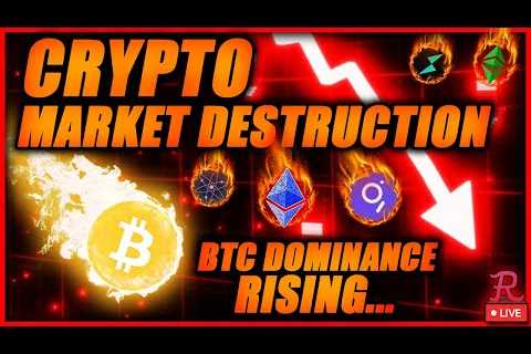 Bitcoin LIVE :  BINANCE (BNB) CRASHING, ALTS REKT!