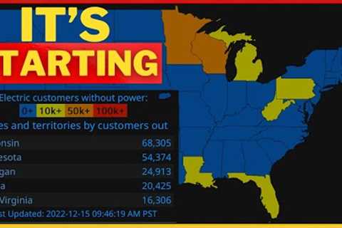 WARNING - 200,000 Power Outages ALREADY - SHTF Power Outage TIPS