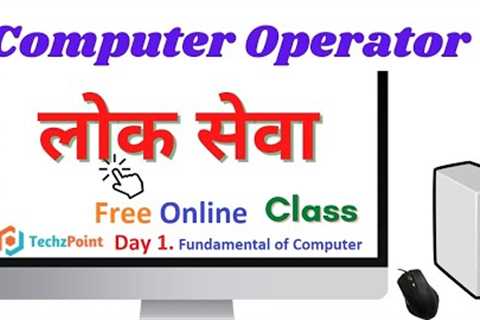 1. Computer Operator Free Course | What is Computer?, Types and Characteristic of Computer