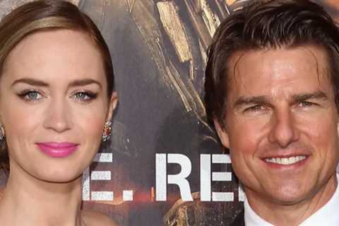 Emily Blunt Clarifies Tom Cruise 'Stop Being Such a P---y' Story