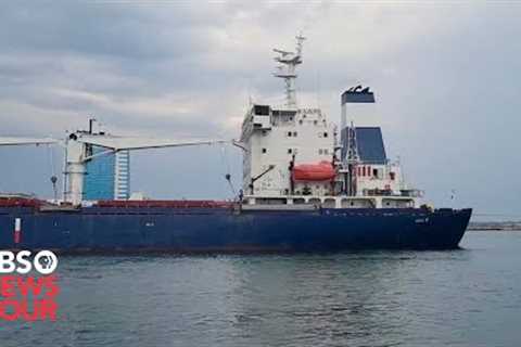 Ukraine resumes grain shipments amid global food shortages