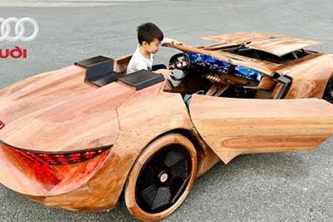 Dad Spends 2.5 month Building The Newest Audi For His Daughter