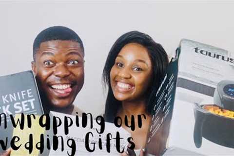 UNWRAPPING OUR WEDDING GIFTS || SOUTH AFRICAN YOUTUBERS