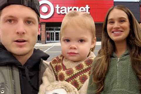 Our 1 year old goes shopping for baby #2 + DID NOT GO AS PLANNED!!!
