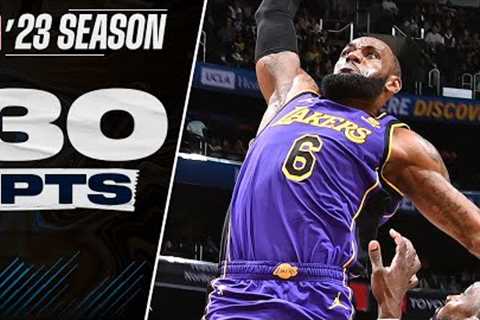 LeBron James 30 Pts, 9 Reb &amp; 4 Ast Full Highlights vs Nuggets 🔥