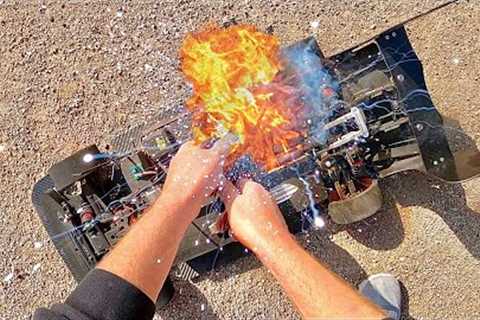 Car Blowing Up In My Hands After 172MPH Run.