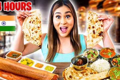 I Ate ONLY Indian Food for 24 Hours (DELICIOUS)