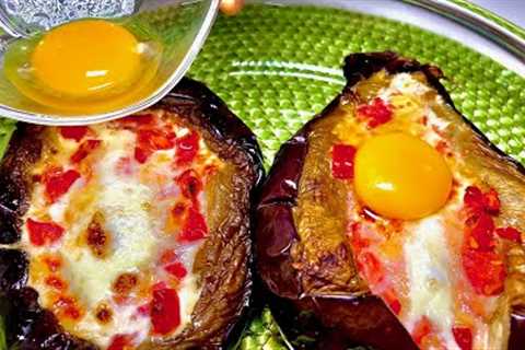 Do you have eggplants and eggs? A Simple , Delicious and Healthy Breakfast recipe!