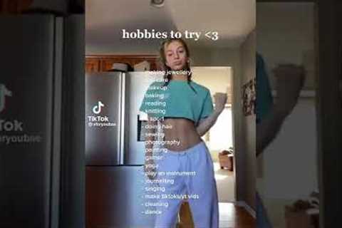 Hobbies to TRY!🤩📎