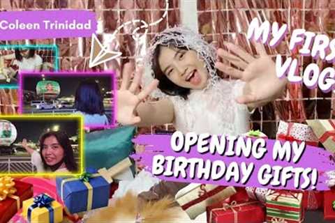 NASA MOA GLOBE AKO??! + Birthday Gifts Opening | VLOG 1