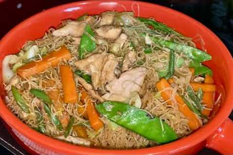 🇬🇧 QUICK AND EASY PANCIT BIHON RECIPE FOR THE FESTIVE SEASON 🇵🇭 #filipinofood #pancitbihon..