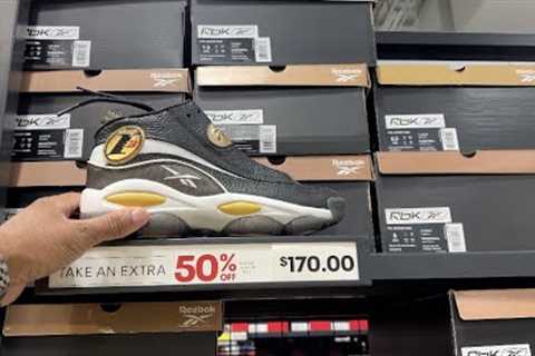 Sneaker shopping at the Premium Outlet!!!
