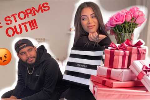 ACCEPTING GIFTS FROM ANOTHER GUY PRANK ON BOYFRIEND! | Amber Vazquez