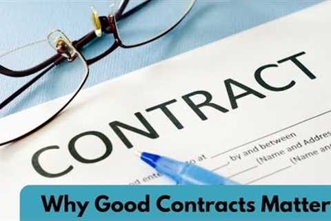 Why Good Contracts Matter #business #businesslaw #contracts