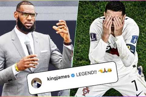 Top Celebrities Reaction After Cristiano Ronaldo Last World Cup