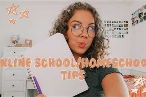 tips for online school/homeschool  ||  how I graduated 2 YEARS EARLY