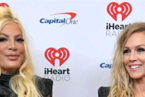 Tori Spelling And Jennie Garth Take A Trip Down Memory Lane–Literally, With A Trip Back To ‘90210’..