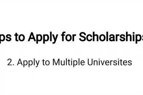 Tips to apply for scholarship | ilmibox academy online | Career education