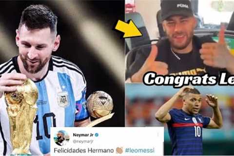 Neymar Reaction and Congratulated Messi on Twitter as Psg's Mbappe Angry Reaction on Neymar