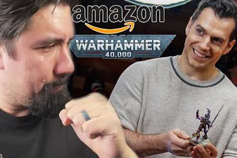 Dave's Emotional REACTION to Henry Cavill Warhammer 40,000 Amazon Series Announcement