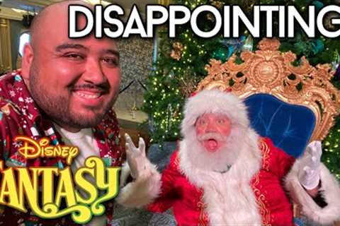 Thanksgiving On Disney Cruise Line Was NOT What I Expected! Disney Fantasy Very Merrytime Cruise!